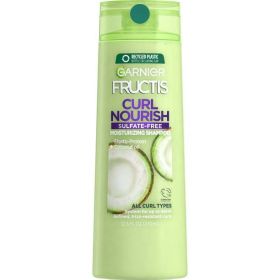 Garnier Fructis Curl Nourish Sulfate-Free Shampoo with Coconut Oil;  12.5 fl oz