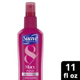 Suave Max Hold Unscented Non Aerosol Hairspray;  11 oz