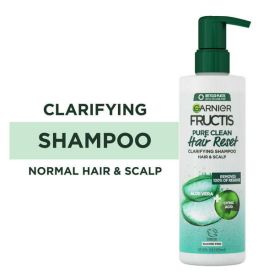 Garnier Fructis Pure Clean Hair Reset Clarifying Shampoo;  Aloe Vera;  12 fl oz